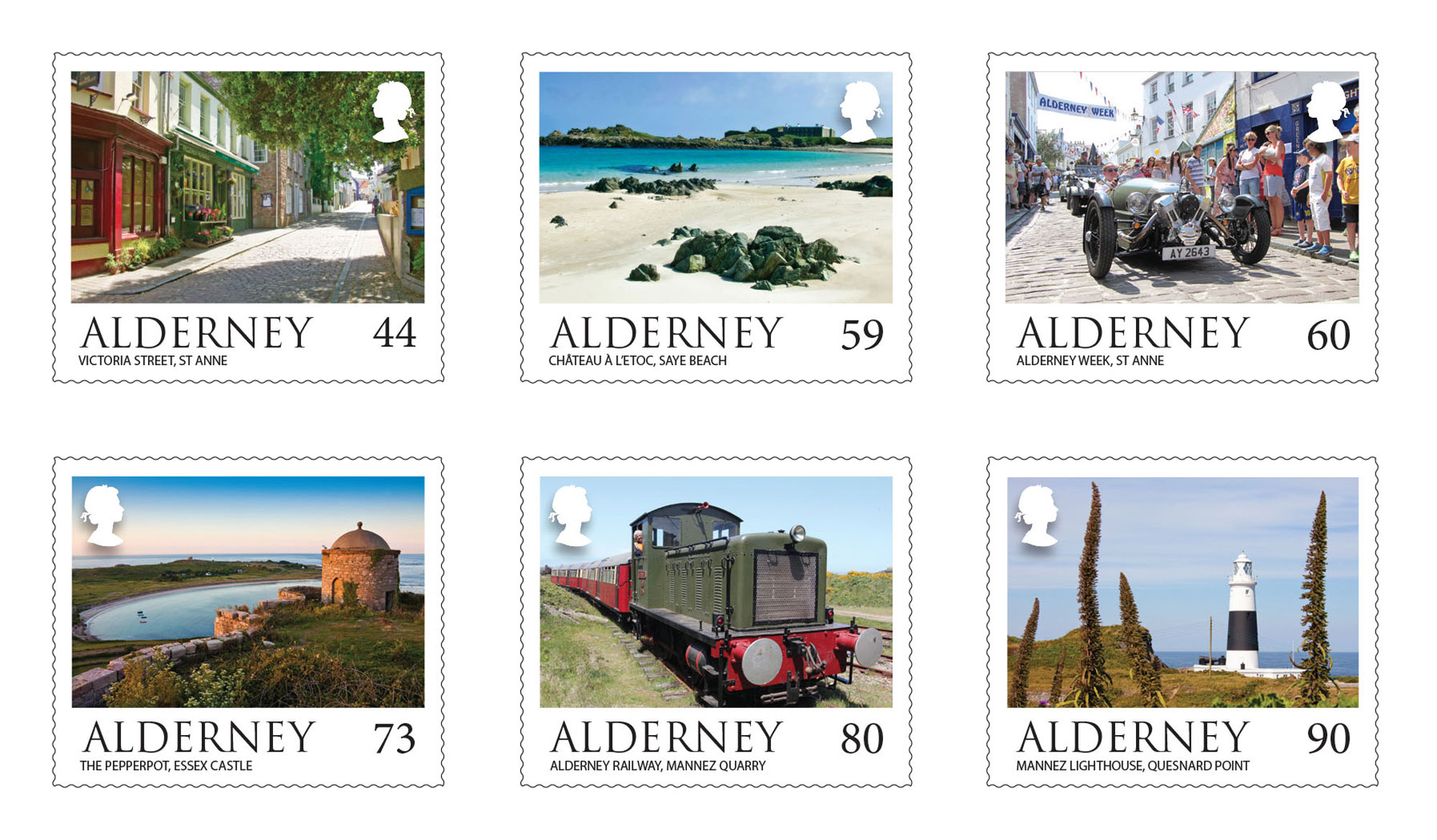 Set of 6 Stamps